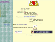 Tablet Screenshot of ewa.zienkiewi.cz